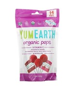 YumEarth Organic Pops Vitamin C 14 Pops 3.1 Oz - £7.86 GBP