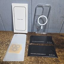 3 in 1 Clear Case for iPhone 16 Pro Max with Screen &amp; Camera Lens Protector - $14.84