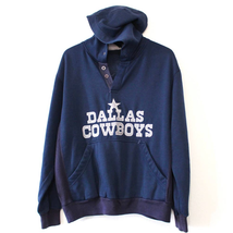 Vintage Dallas Cowboys Football Hooded Sweatshirt Large - £74.56 GBP