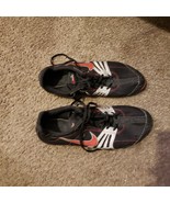 Gentil Femmes Nike Piste Cale Chaussures Noir Rouge Zoom Bowerman Sz 9.5 - $32.57 CAD