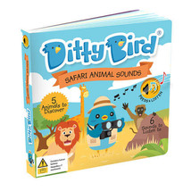 Ditty Bird Sounds Board Book - Safari Animals - £36.89 GBP