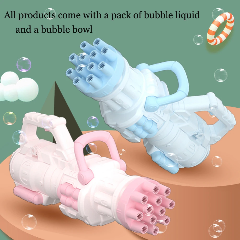 Game Fun Play Toys Bubble A Electric Automatic Soap Rocket Bubbles Ahine Game Fu - £23.12 GBP