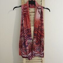 Vintage Y2K Harley Davidson Pink Tribal Heart Wings Biker 67&quot;x10&quot; Women&#39;... - $39.59