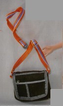 Barbie doll Bratz denim bag with extra strap vintage accessory purse carryall  - $9.99