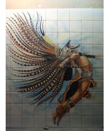Mexican Talavera Mural HQ - Danza Del Apache1 - - €503,96 EUR