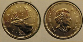 2004 P Canada 25 Cent Caribou Quarter Specimen Proof - £4.17 GBP