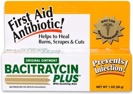 First Aid Antibiotic Wound Healing Ointment for Minor Cuts, Scrapes and Burns, w - £23.24 GBP