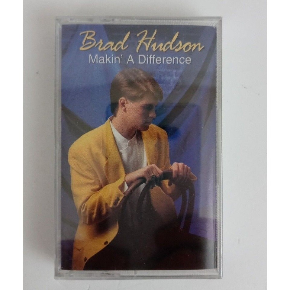 Brad Hudson Makin A Difference Cassette New Sealed - $8.90