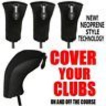 Nuevo Híbrido Negro Cubierta 3 4 5 Set para Taylormade Palos de Golf Cabeza - £11.99 GBP