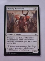 MTG Magic The Gathering Card Mummy Paramount Creature Zombie White Hour Of Devas - $7.67