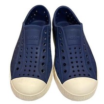 Native Shoe Navy Blue Jefferson Waterproof Slip-on Sneakers Unisex C11 - £14.20 GBP