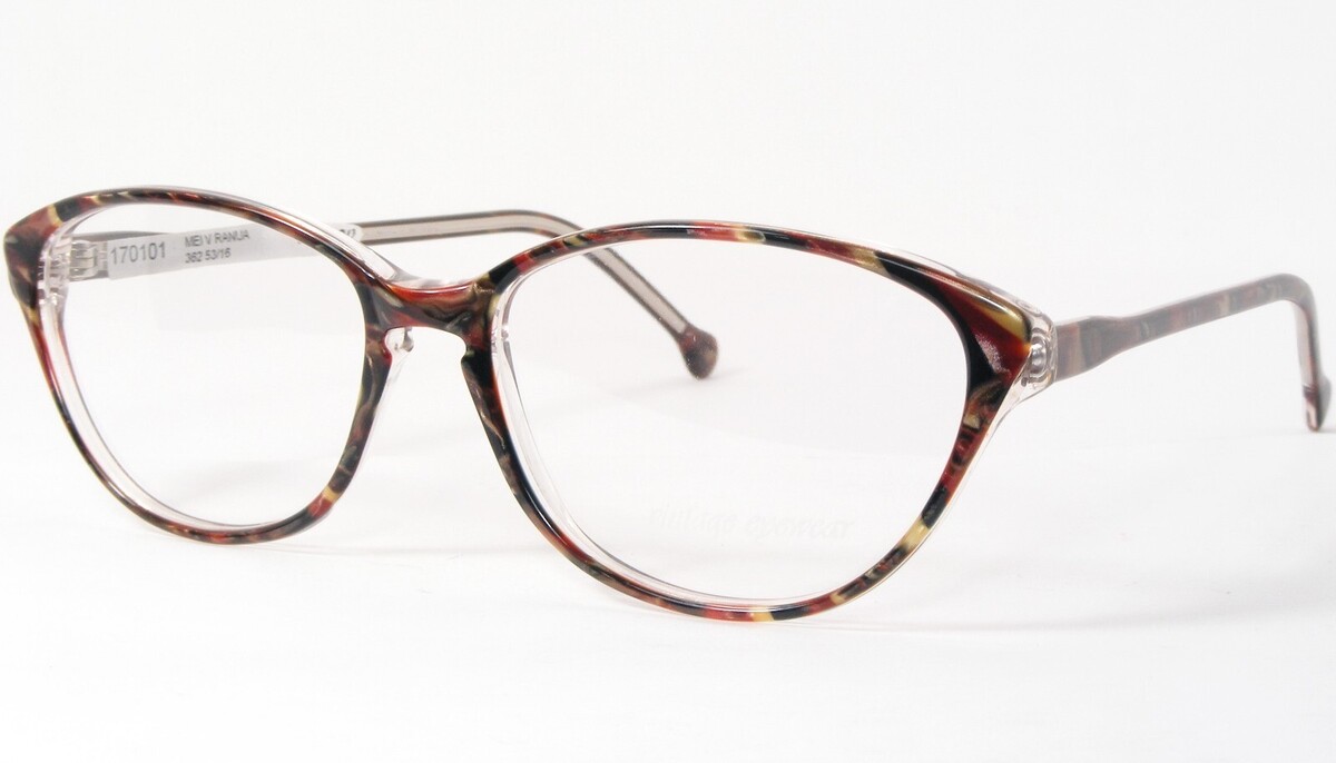Vintage Meitzner RANUA 362 Bunt Einzigartig Selten Brille 53-16-135mm - $95.94