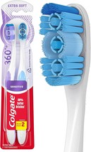 Colgate 360 Extra Soft Toothbrush for Sensitive Teeth and Gums with Tongue and C - £13.58 GBP