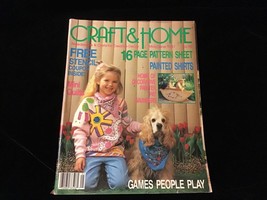 Craft &amp; Home Magazine May/June 1987 Games People Play - £7.99 GBP