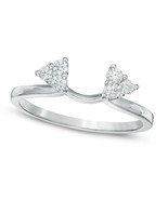 2Ct Moissanite Redonda Pavé de Novia Set Plata Ley Anillo Compromiso Val... - €83,15 EUR