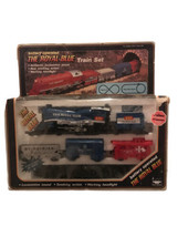 The Royal Blue Train Set Vintage 1986 Battery Operated Toy Collectors - £21.19 GBP