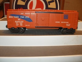 Lionel PW  6464-100 Western Pacific Boxcar, Orange With Blue Feather Variation - £999.19 GBP