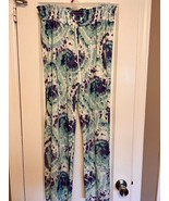 West Loop Printed  Palazzo Pants Women’s  MEDIUM, LARGE XL Stretchy NWT NEW - £18.04 GBP