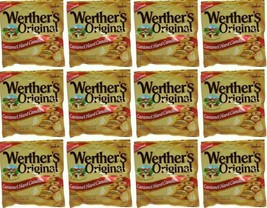 ( Lot 12 ) Werther&#39;s Original Caramel Hard Candy 2.65 oz/Pack SEALED 07/... - £31.64 GBP