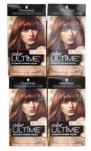 4x Schwarzkopf 5.24 Color Ultime Cinnamon Brown Permanant Hair Color - £53.47 GBP