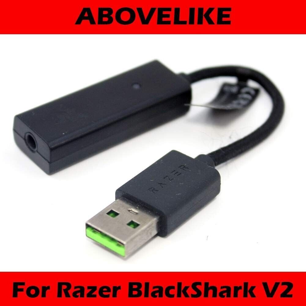 Gaming Headset USB Sound Card Adapter RC30-0323 3.5mm-USB For Razer Blac... - $31.60
