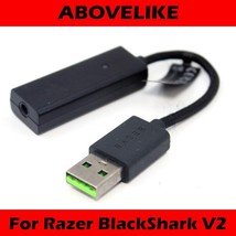 Gaming Headset USB Sound Card Adapter RC30-0323 3.5mm-USB For Razer BlackSharkV2 - £19.05 GBP