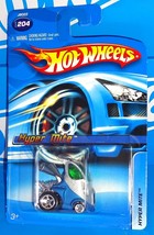 Hot Wheels 2006 Mainline Release #204 Hyper Mite Blue &amp; Silver w/ 5SPs - $3.00