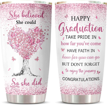 Graduation Gifts Tumbler 1PC, Graduation Gifts for Her 2024, College/High School - £29.39 GBP