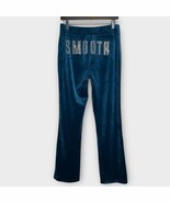 JUICY Couture x Kraft SMOOTH Dark Teal Velour Bootcut Sweats Size Medium... - $198.65 CAD