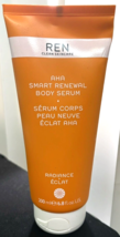 REN Clean Skincare AHA Smart Renewal Body Serum Radiance 6.8oz New &amp; Sealed - £14.00 GBP