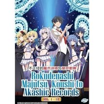 DVD Anime Rokudenashi Majutsu Koushi (Volume 1-12 End) - Fast - $66.90