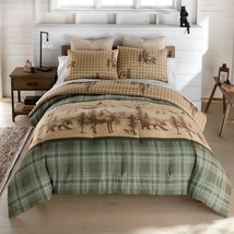 Spruce Trail Lodge new 3 piece Comforter set - King - £109.91 GBP