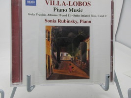 Villa Lobos Sonia Rubinsky piano music  cd  - £23.71 GBP