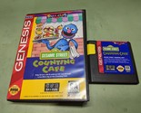 Sesame Street Counting Cafe Sega Genesis Cartridge and Case - £15.91 GBP
