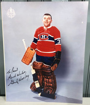 Lorne Gump Worsley Montreal Canadiens Autographed 8x10 Picture Paul - £18.11 GBP
