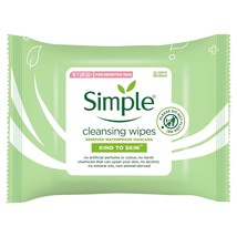 Simple Kind To Skin Cleansing Facial Wipes - 25 Wipes - £17.57 GBP