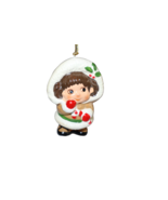 Vintage Union Wadding Company Christmas Ornament TISHA Eskimo Girl Candy... - $6.65