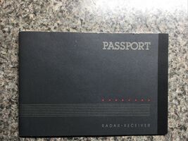 1984 VINTAGE Escort Passport Radar Detector OWNERS MANUAL CINCINNATI MIC... - $19.78