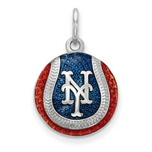 SS New York Mets Enameled Baseball Charm - $79.65