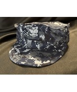 US Navy NWU Type I Utility Cap Sz 7 1/4 W/ Rank Patch SEKRI Industries - $26.00 CAD