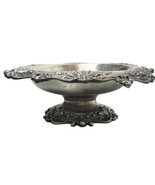 Antique Silverplate Reed &amp; Barton Round Footed Centerpiece Bowl No 4855 ... - $108.41 CAD
