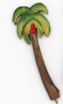 Palm Tree Wooden Pen Hand Carved Wood Ballpoint Hand Made Handcrafted V18 - £6.25 GBP