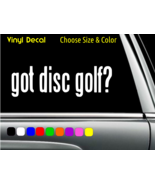 Got Disc Golf text Decal Laptop Car Window Sticker CHOOSE SIZE COLOR - €2,76 EUR+