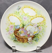 Baby keepsake personalize 7 5/8” plate Bunny’s Sweet Dreams vintage Avon Japan - £5.49 GBP