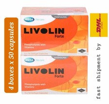 Livolin Forte Liver Cleanse Detox 200 Capsules- Fast shipment by DHL Express - £103.84 GBP