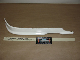 75 Mercedes 450SL W107 RIGHT PASSENGER SIDE UNDER HEADLIGHT FILLER TRIM ... - £50.54 GBP