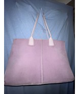 Cole Haan Light Purple Very Large Tote Bag Handbag Purse Perfect For Wor... - $731.49 MXN