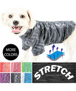 Pet Life 'Warf-Speed' Two-Toned Quick-Dry and 4-Way Stretch Solid Dog T-... - $24.74+