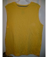 Wonder Nation Boys Tank Top Muscle Shirt L HUSKY (10-12) Solid Citron Ye... - $14.70 CAD