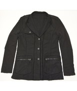 SOUL ESSENTIALS Men&#39;s Black  Reversible Cotton Jacket  Size XL - £47.15 GBP